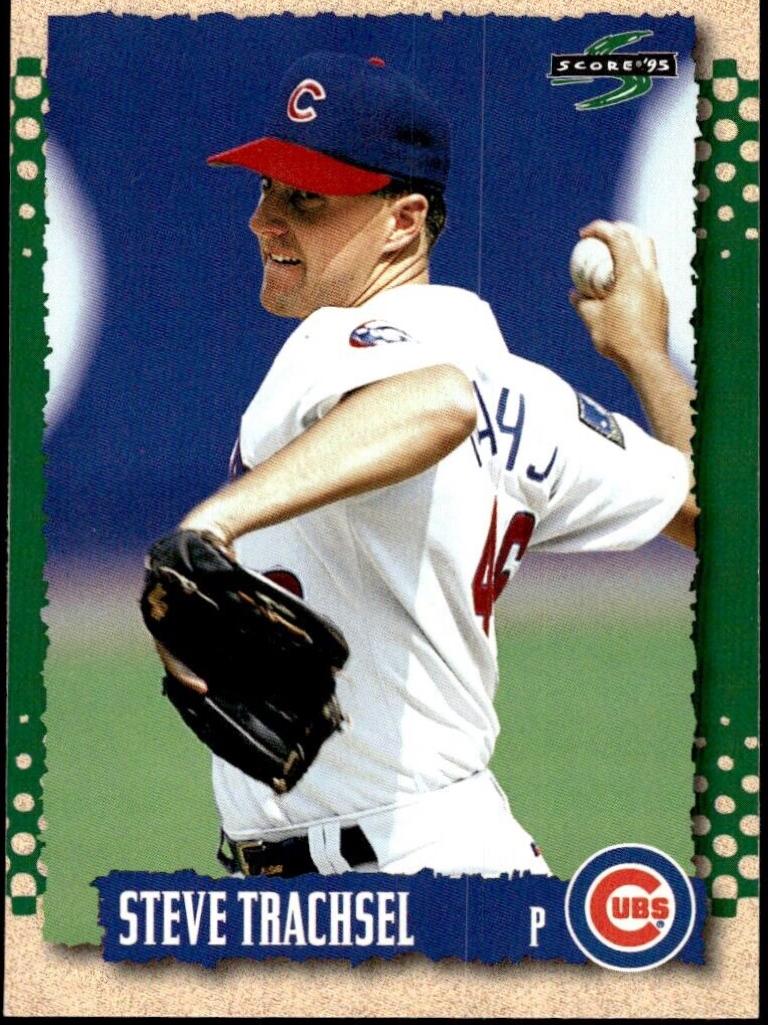 Steve Trachsel #337 Baseball Cards 1995 Score