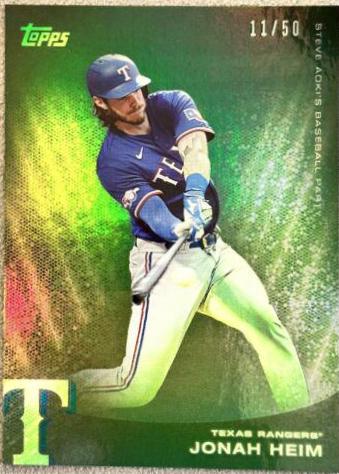 Jonah Heim [Green Glitter] #74