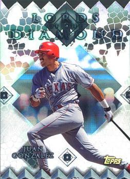 Juan Gonzalez #LD8 Baseball Cards 1999 Topps Lords of the Diamond