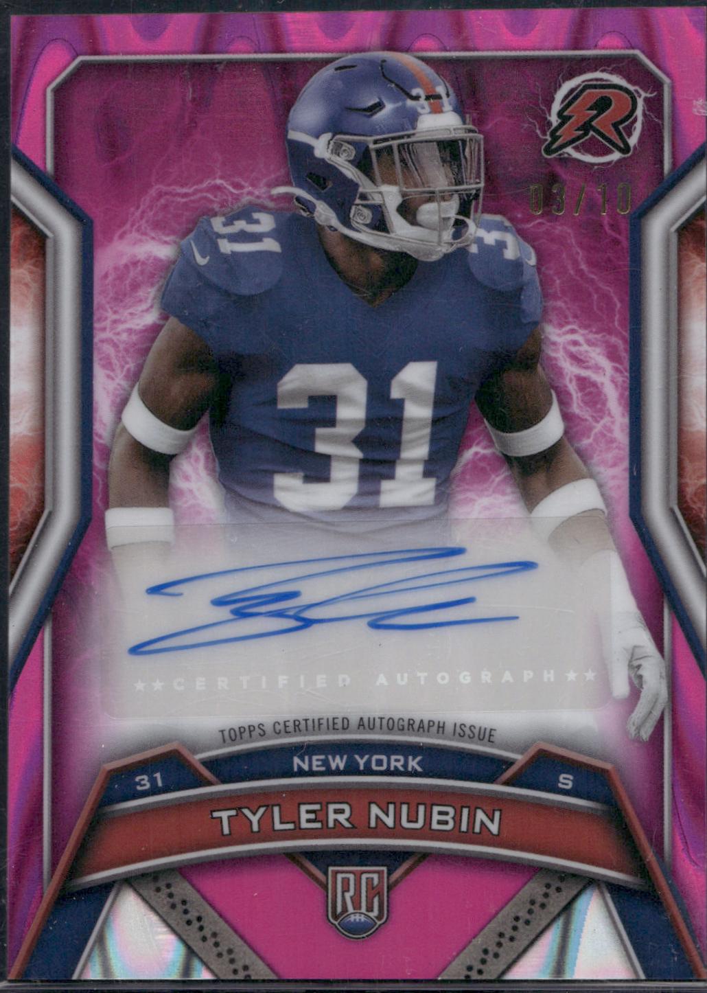 Tyler Nubin [Pink Power Surge] #RRS-TN
