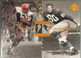 Jim Brown, Chuck Bednarik