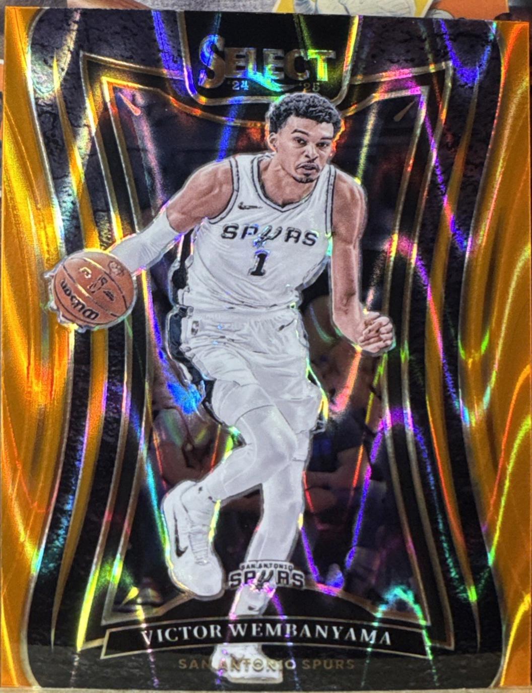 Victor Wembanyama [Orange Tectonic Prizm] #309 Prices | 2024