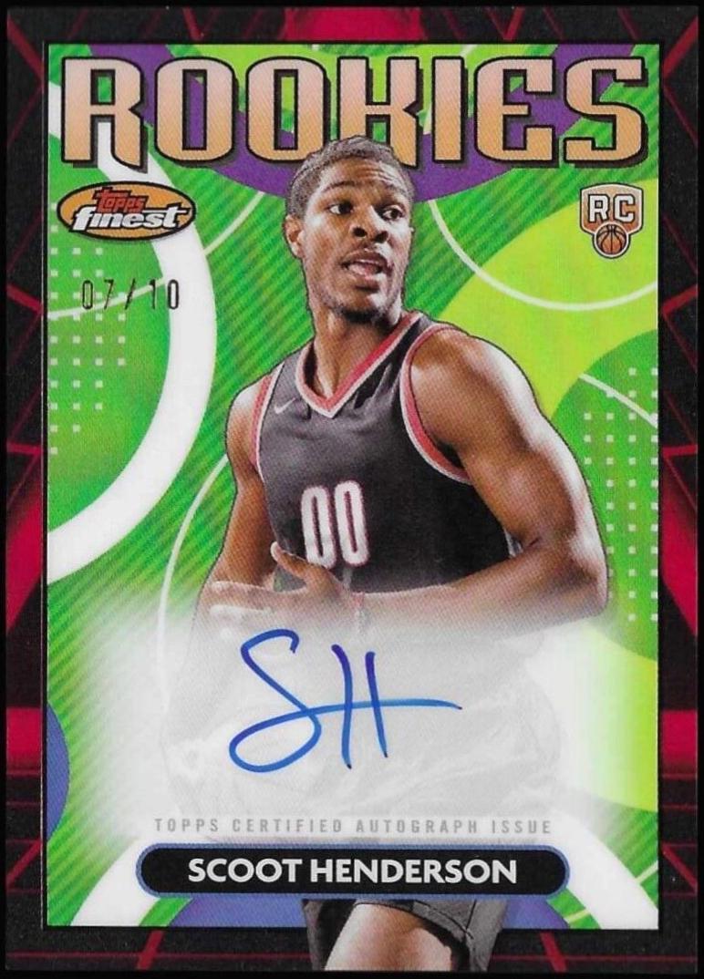 Scoot Henderson [Red Black Vapor Refractor] #RFA-SH
