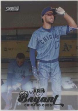 Kris Bryant #SCC-17 Baseball Cards 2017 Stadium Club Chrome