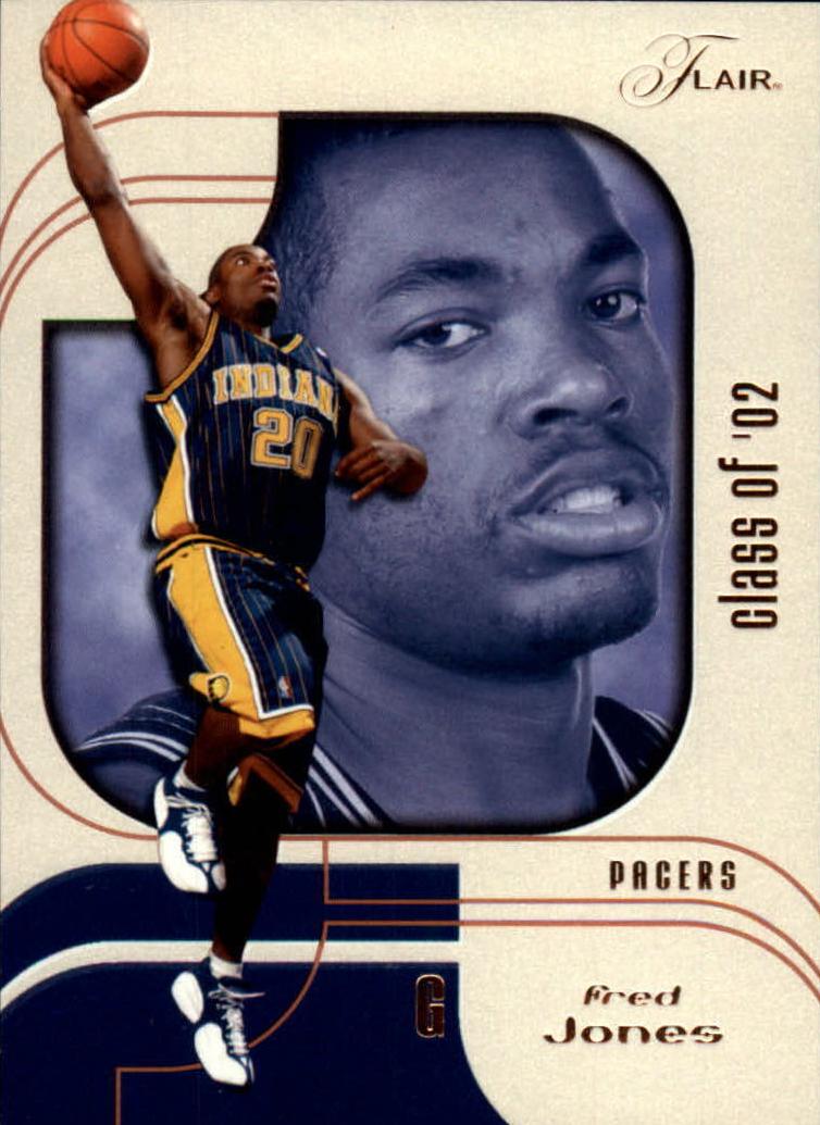 Fred Jones #111 2002-03 Flair Basketball
