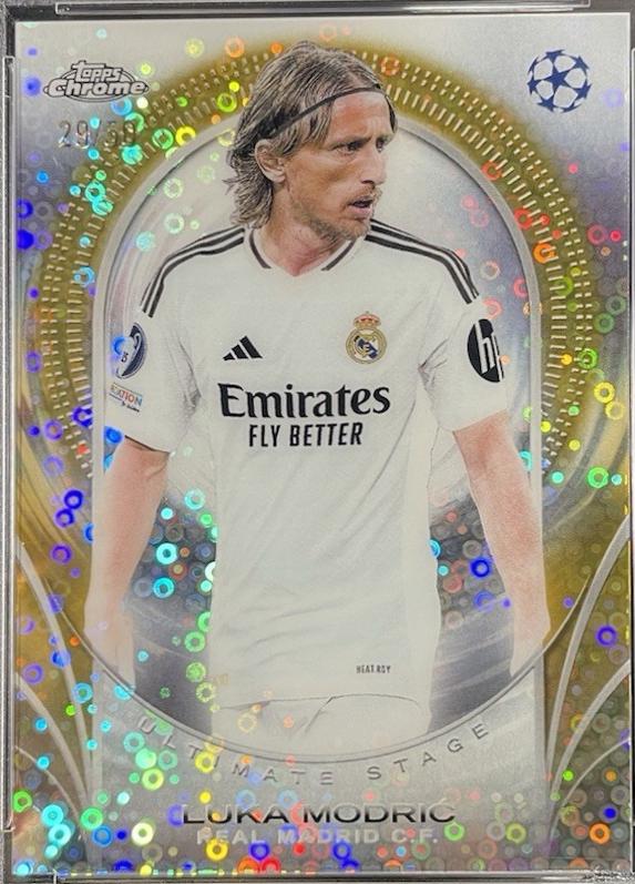 Luka Modric [Gold] #USC-47 Prices | 2024 Topps Chrome UEFA Club ...