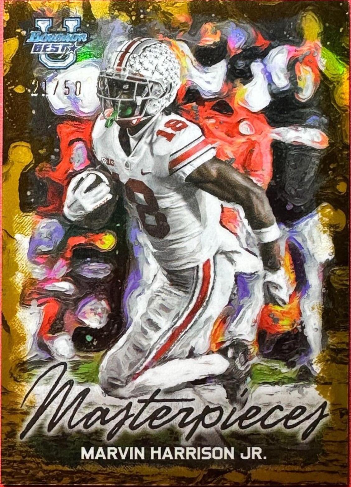 Marvin Harrison Jr. [Gold] #BM-4
