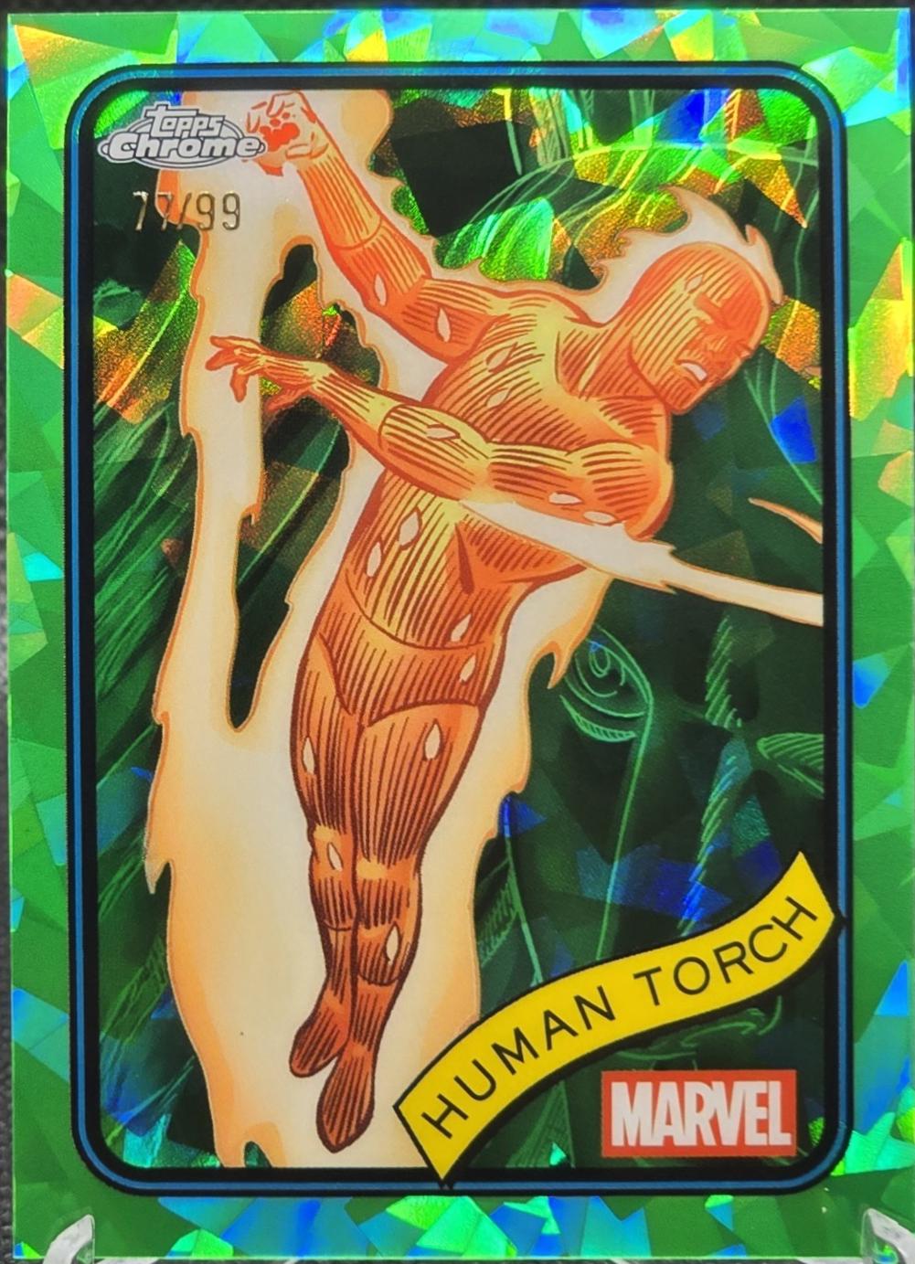 Human Torch Green Sapphire