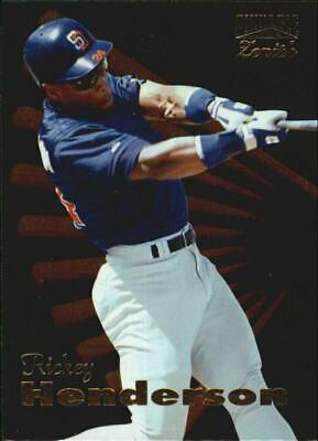 Rickey Henderson #42 1996 Zenith Baseball