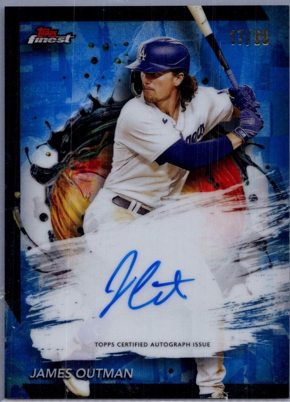 James Outman [Blue Refractor] #FA-JO