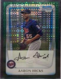 Aaron Hicks [Refractor] #BCP172