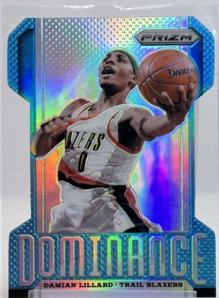 Damian Lillard [Light Blue Die Cut] #14