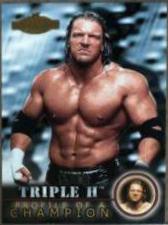 Triple H #29 Wrestling Cards 2005 Topps Heritage WWE