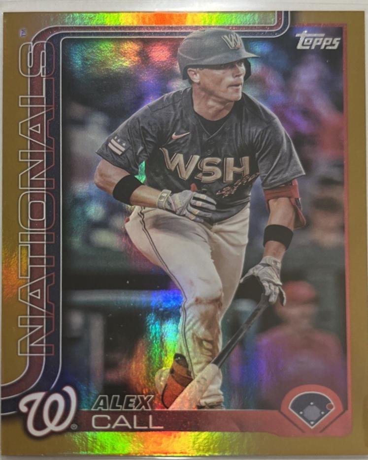 Alex Call [Gold Rainbow Foil] #641