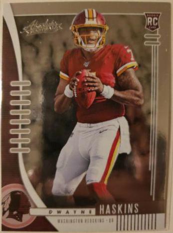 Dwayne Haskins #116 Football Cards 2019 Panini Absolute
