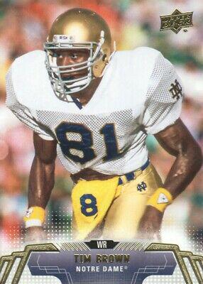 Tim Brown #2 Football Cards 2014 Upper Deck