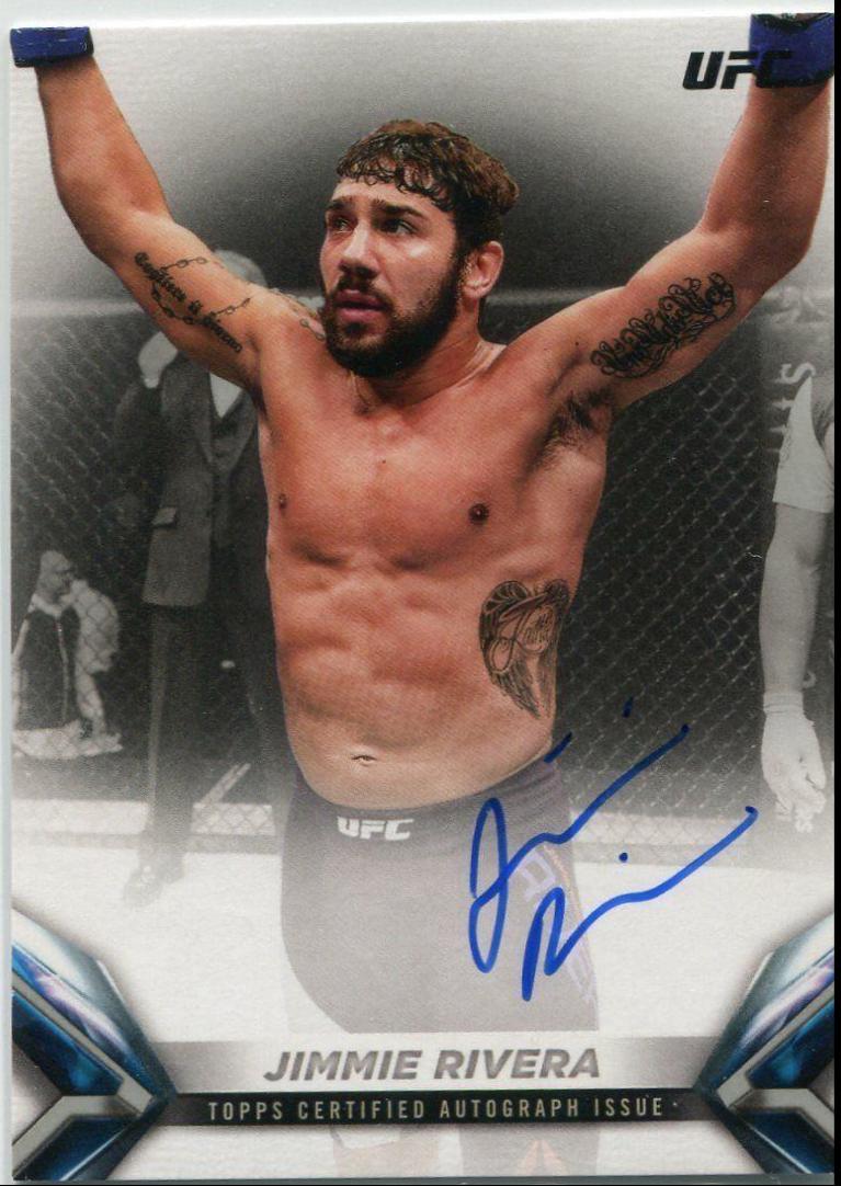 Jimmie Rivera #KA-JR Ufc Cards 2018 Topps UFC Knockout Autographs