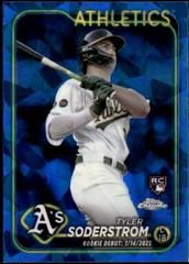 Tyler Soderstrom #USCS116 Baseball Cards 2024 Topps Chrome Sapphire Update Prices