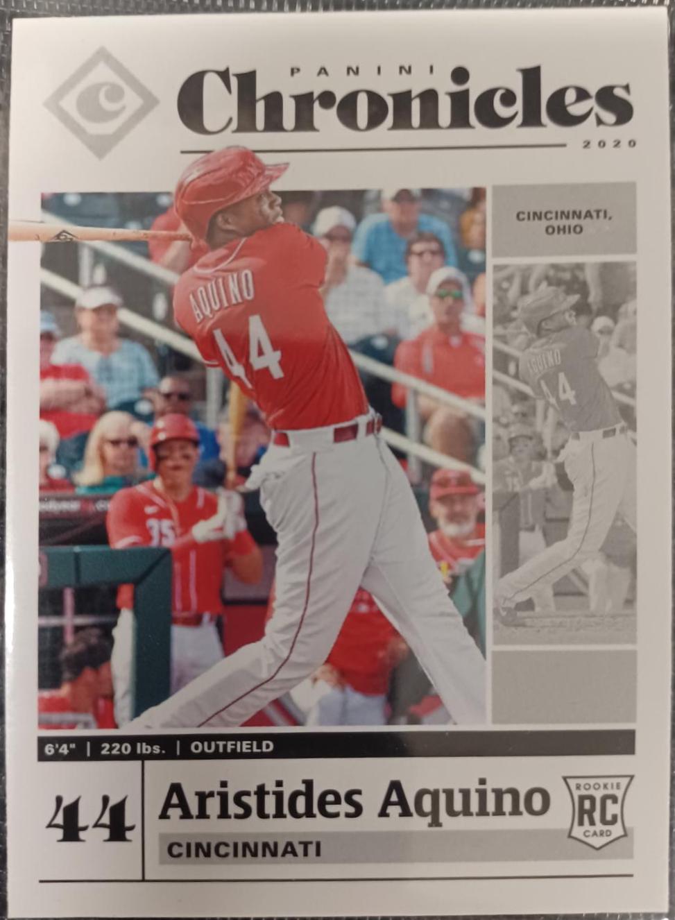 Aristides Aquino #34 2020 Panini Chronicles Baseball