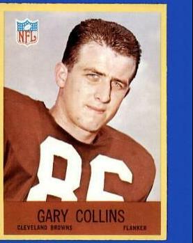 Gary Collins #39 Football Cards 1967 Philadelphia