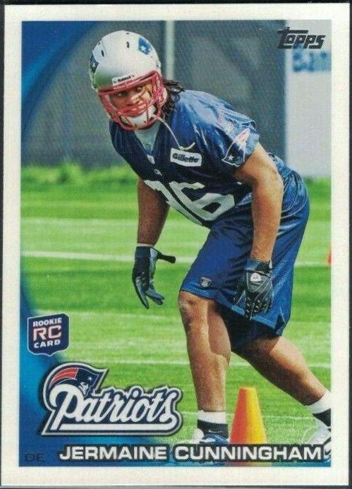 Jermaine Cunningham #159 Football Cards 2010 Topps