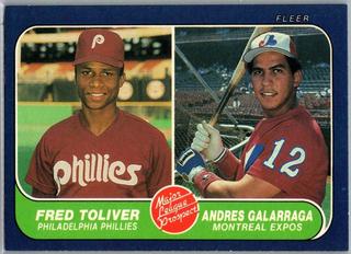 Fred Toliver, Andres Galarraga Major League Prospects