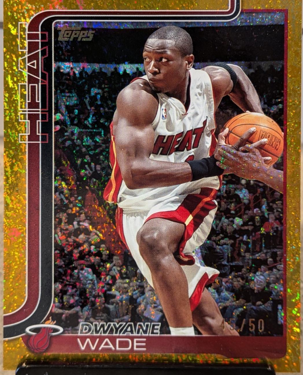 Dwyane Wade [Holo Gold Foil] #261 Prices | 2025 Topps | Basketball