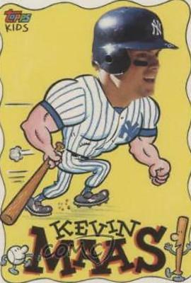 Kevin Maas #86 Baseball Cards 1992 Topps Kids