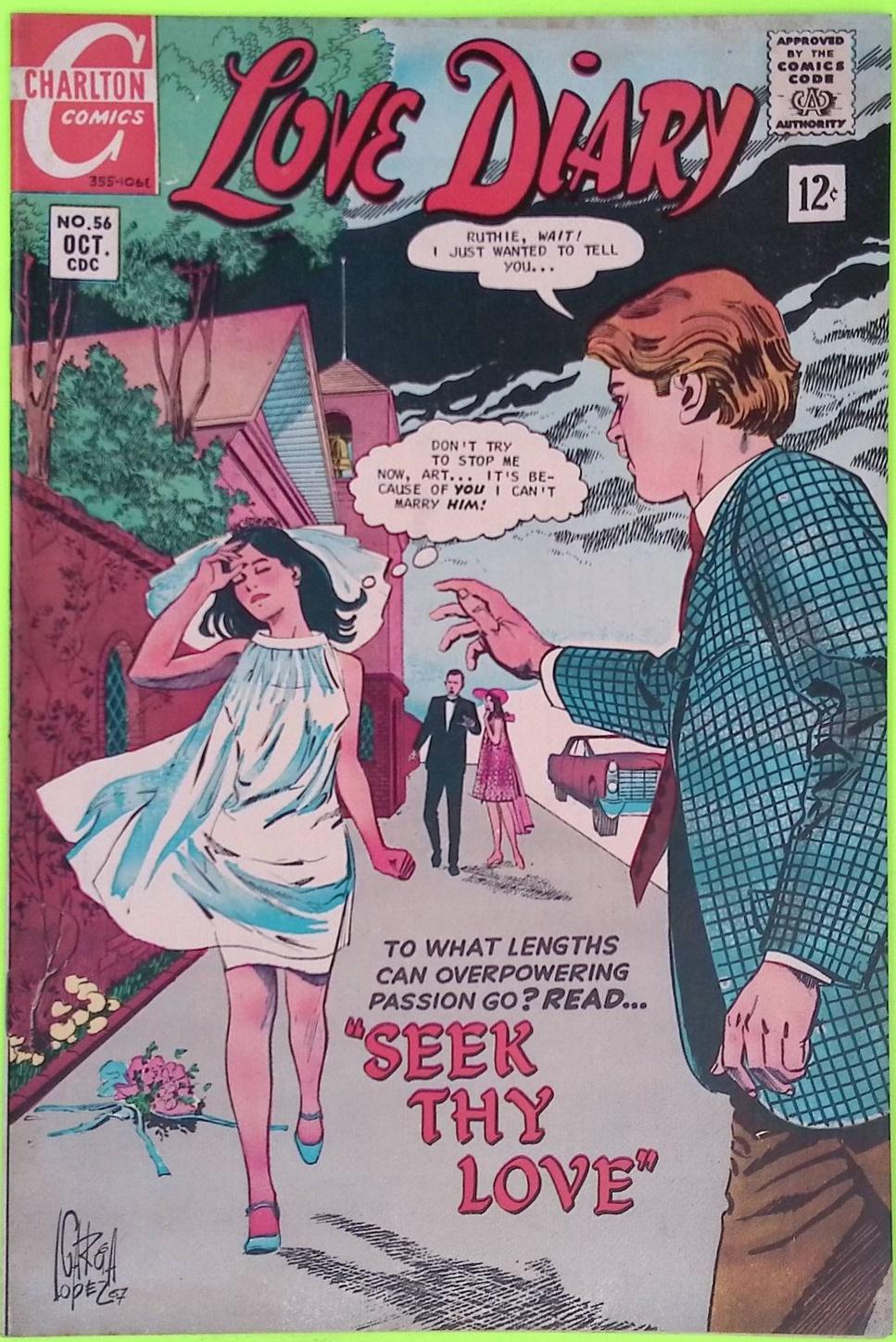 Love Diary #56 (1968) Comic Books Love Diary