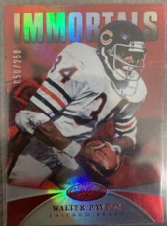 Walter Payton #199 Football Cards 2013 Panini Certified
