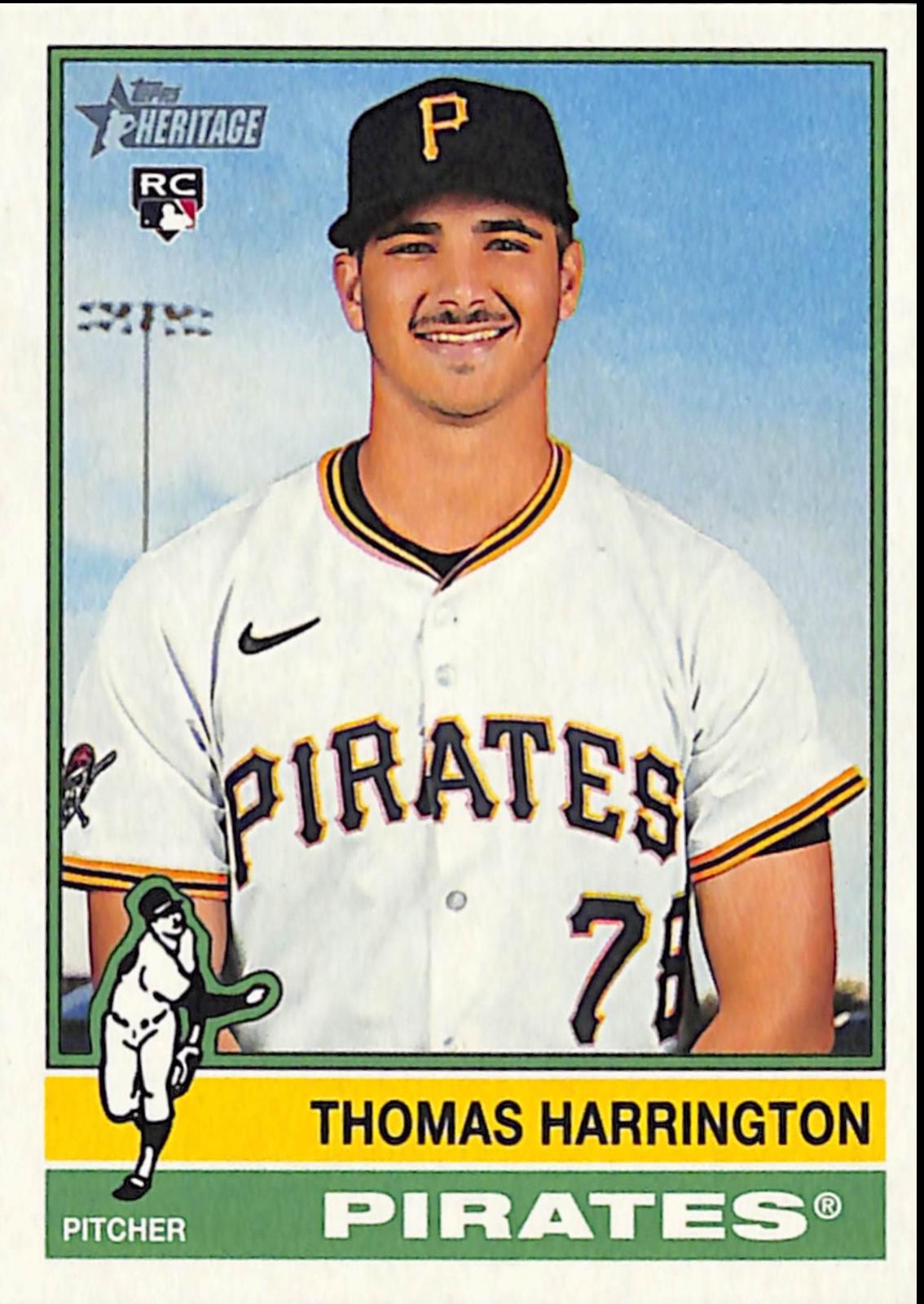 Thomas Harrington #664 2025 Topps Heritage High Number Baseball