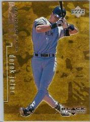 Derek Jeter [Triple] #56 Baseball Cards 1999 Upper Deck Black Diamond Prices