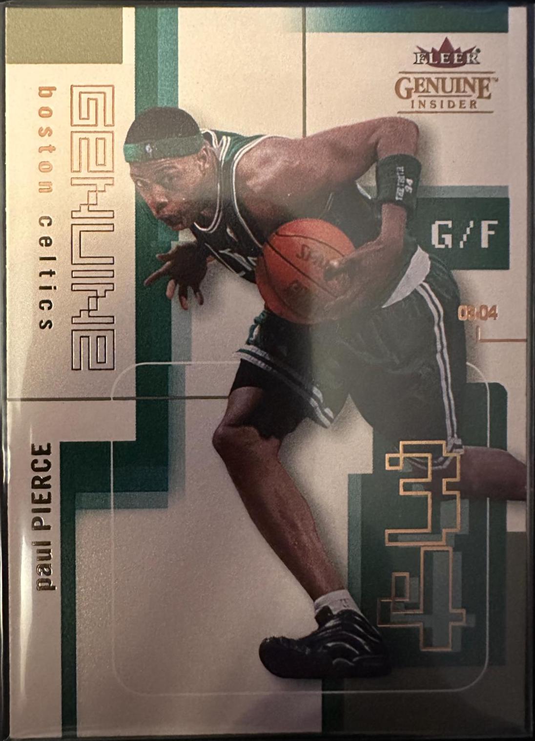 Paul Pierce #38 Basketball Cards 2003 Fleer Genuine Insider