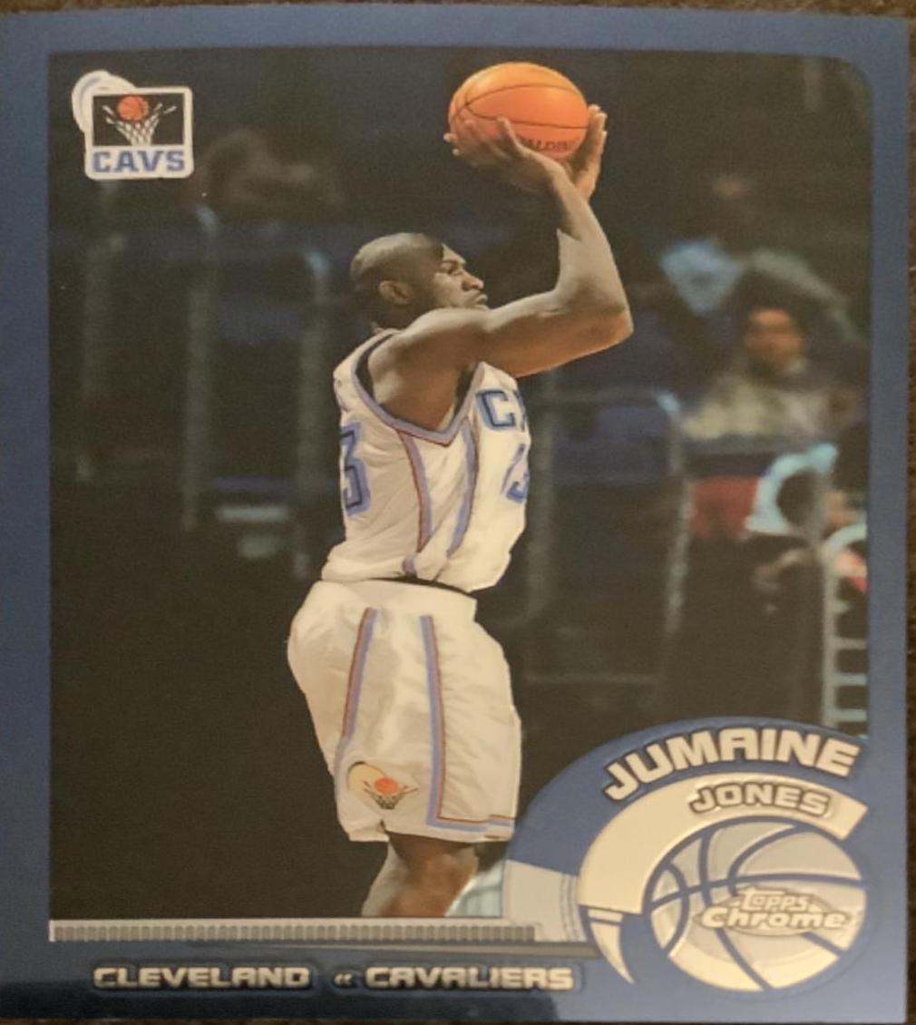 Jurmaine Jones #17 Basketball Cards 2002 Topps Chrome