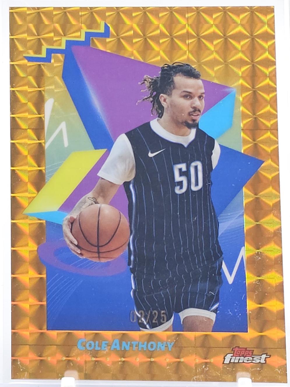 Cole Anthony [Gold Geometric Refractor] #170