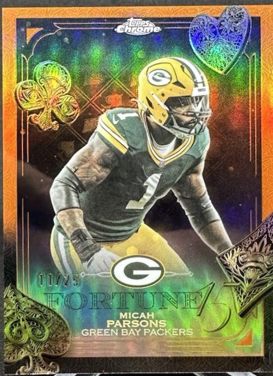 Micah Parsons [Orange Refractor] #F15-11