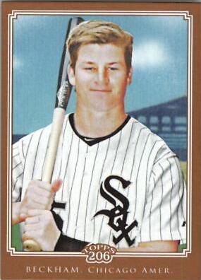 Gordon Beckham #37 Baseball Cards 2010 Topps 206