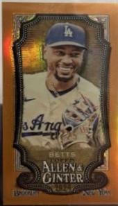 Mookie Betts [Orange Refractor] #94