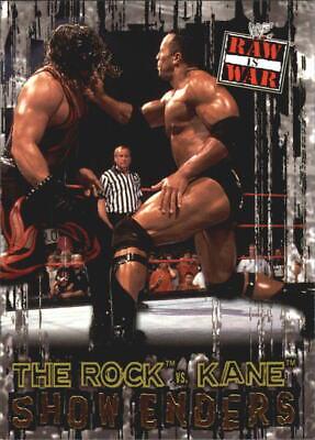 The Rock, Kane #98 Wrestling Cards 2001 Fleer WWF Raw Is War