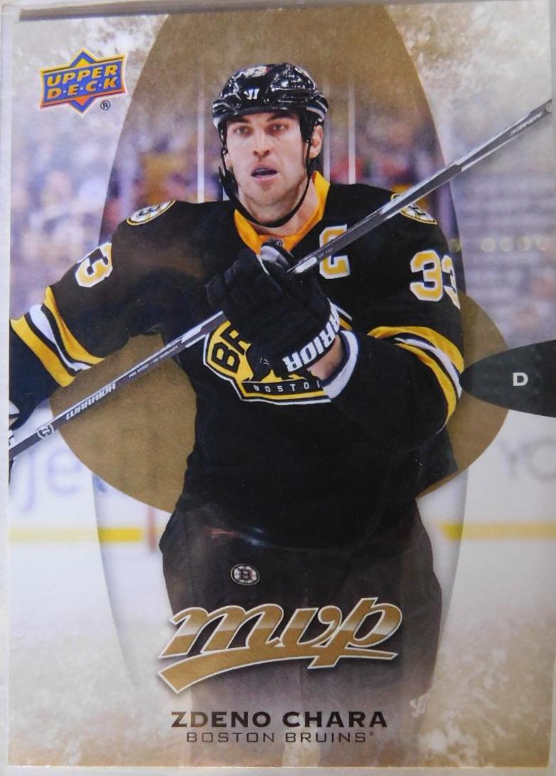 Zdeno Chara #52 Hockey Cards 2016 Upper Deck MVP