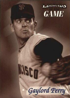Gaylord Perry #23 Baseball Cards 1998 Sports Illustrated Then & Now