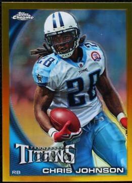 Chris Johnson #C200 2010 Topps Chrome Football