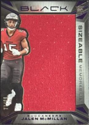 Jalen McMillan #SR-JMN 2024 Panini Black Sizeable Rookie Memorabilia Football