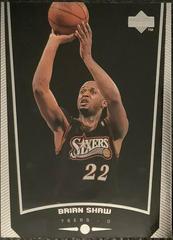 Brian Shaw #117 Basketball Cards 1998 Upper Deck Prices