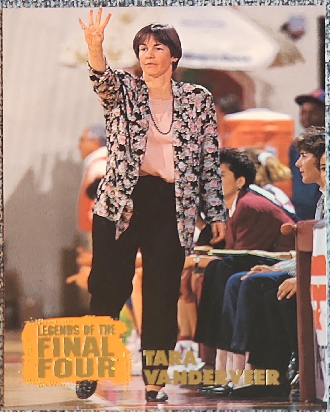 Tara Vanderveer #WC1 1996 Classic Sears Legends Of The Final Four Basketball