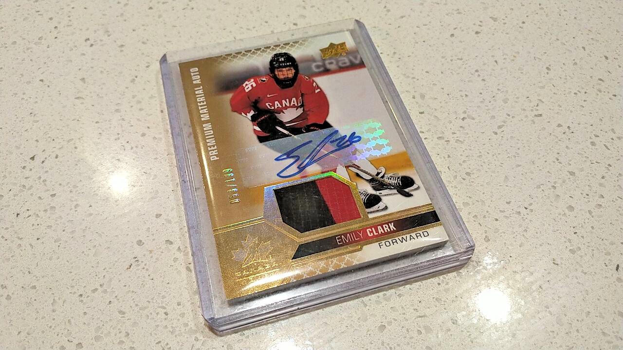 Emily Clark [Autograph Patch] #56