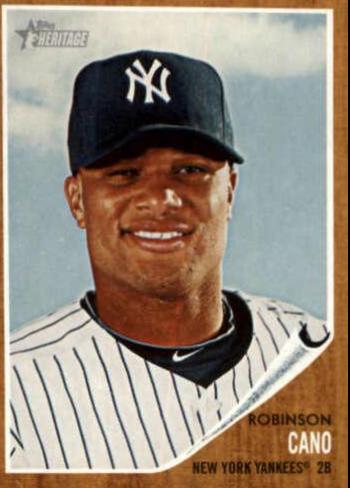 Robinson Cano #65 Baseball Cards 2011 Topps Heritage