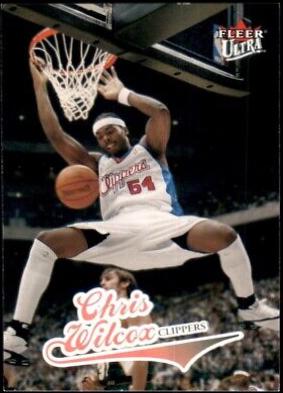 Chris Wilcox #18 Basketball Cards 2004 Ultra
