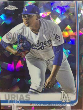 Julio Urias #519 2019 Topps Chrome Sapphire Baseball