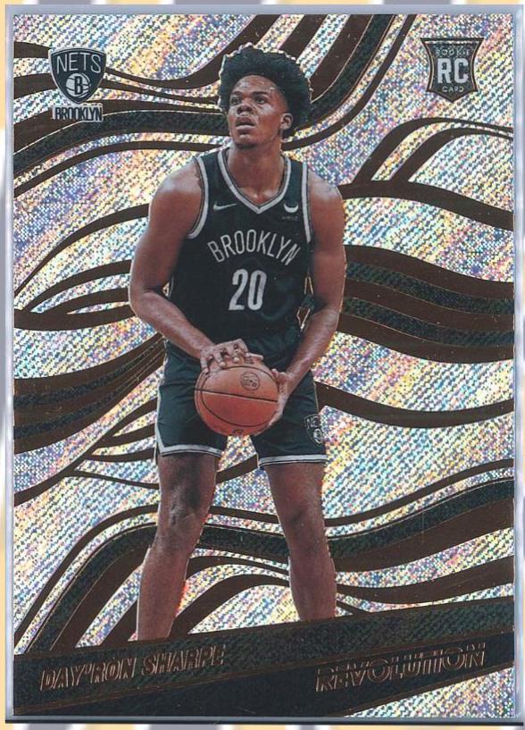 Day'Ron Sharpe #122 Basketball Cards 2021 Panini Revolution